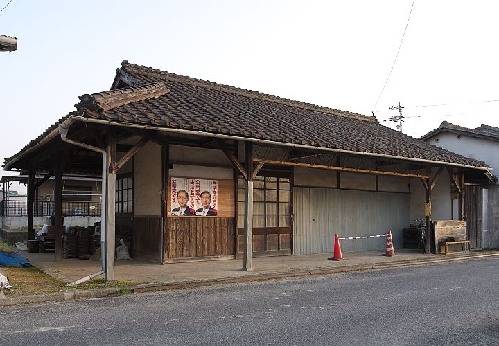 旧服部駅舎（吉備線沿線）