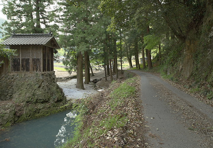 吉岡鉱山専用軌道廃線跡