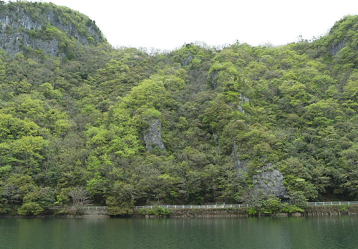 吉岡鉱山専用軌道廃線跡