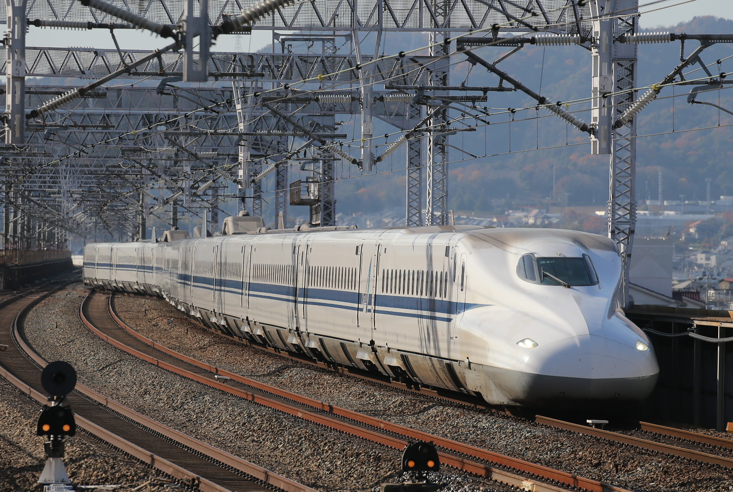 Ｎ７００系（山陽新幹線福山駅ホーム