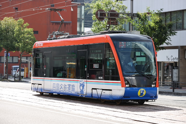伊予鉄道５０１５（松山市一番町）