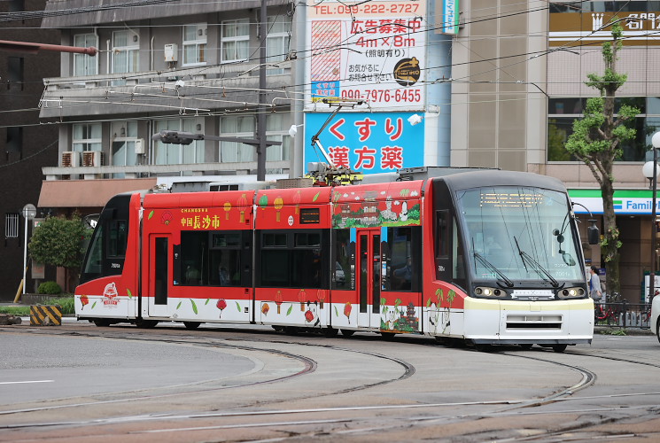 鹿児島市交通局　７００１号電車