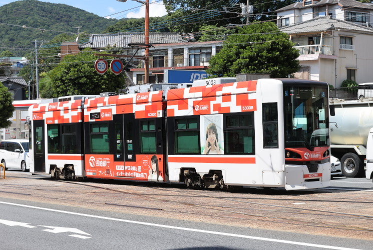 長崎電気軌道 ５００３（蛍茶屋）