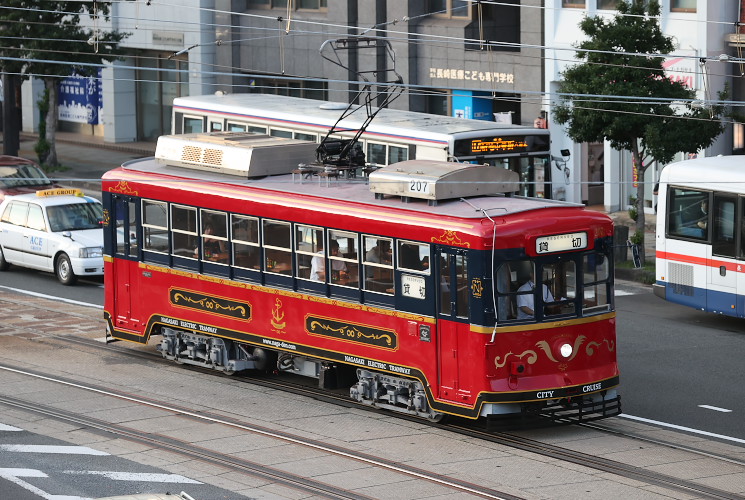 長崎電軌軌道　２０７（八千代町～長崎駅前）