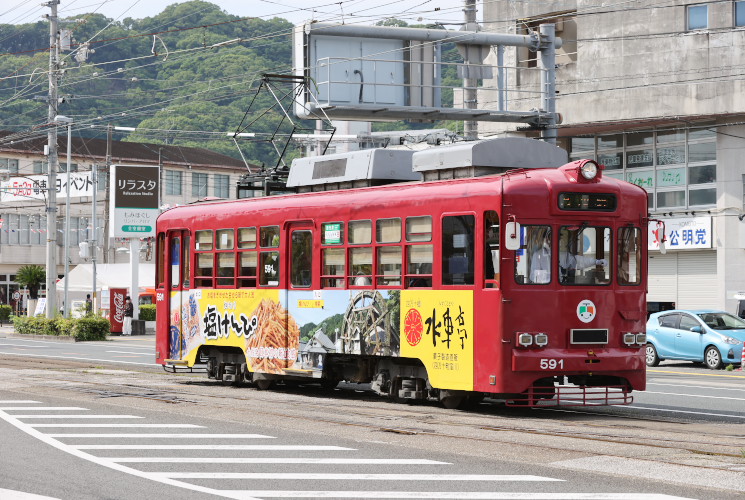 とさでん交通 ５９１号電車